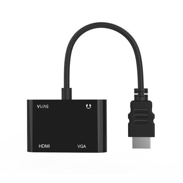 NEW HDMI to VGA HDMI Konverter VGA HDMI Splitter Extend