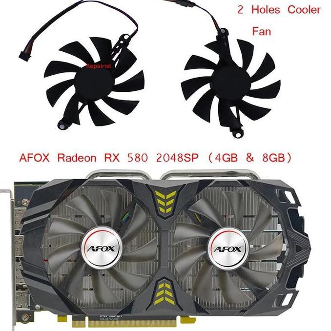 HARGA DISC - Fan Vga Afox Colorful Gtx 1060 1070 ti RX 6600 6600M rx 580 85mm 4pin