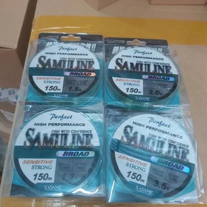 senar pancing sasame samuline broad 150 meter