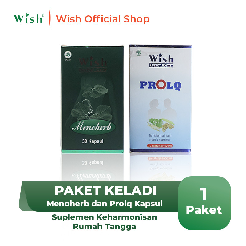 Wish Paket Keladi By Boyke - Prolq Kapsul dan Menoherb