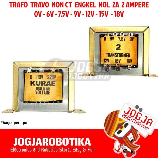 Trafo 2 Ampere Non Ct Engkel Transformator 2A 2Ampere