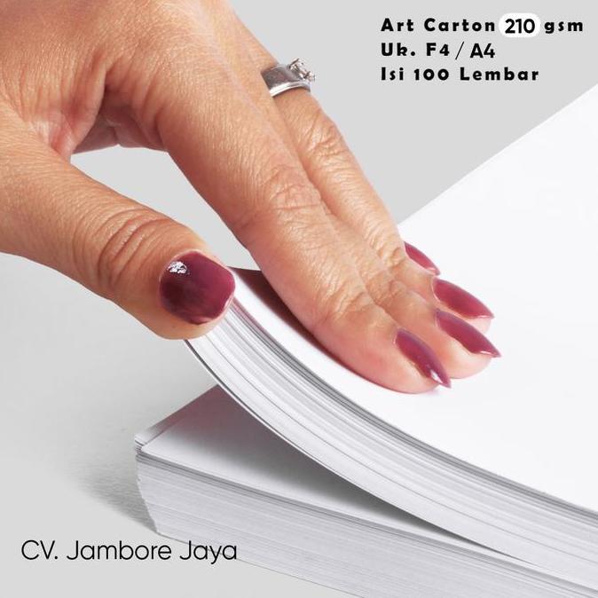 Xixix- Kertas Art Paper Glossy 0 Gsm F4 / A4