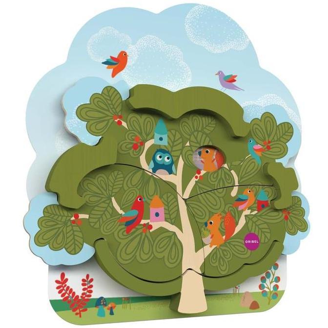 [SHOPP HOUSE] ORIBEL - Vertiplay MR. SQUIRREL'S HOUSE (2y+)
