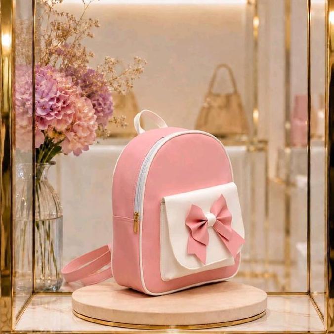 New Era Tas Ransel Terbaru Motif Vita Di Bagian Depan Untuk Anak Sekolah Tas Gendong Mini Elegan Bah