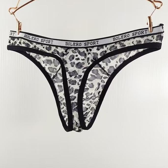 Gtman- Dezenna Celana Dalam Pria Leopard Cd Laki-Laki Low Ist 5Y055