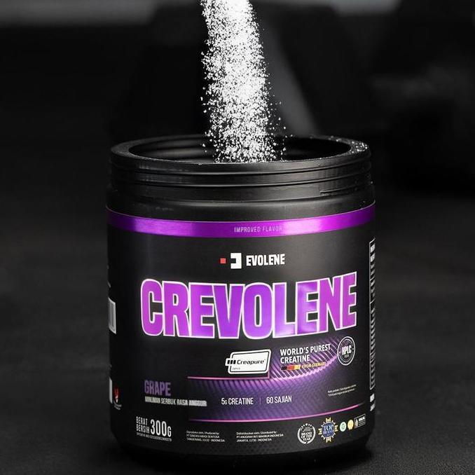 Gasdiet- Evolene Crevolene Creapure Creatine Monohydrate - Suplemen Fitness Kreatin