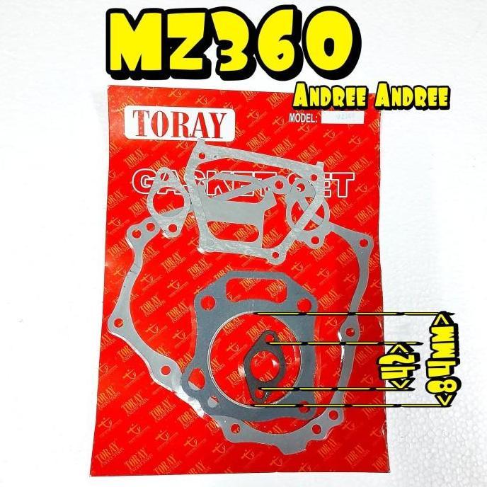 "'''] Gasket Cylinder Paking Set Genset mesin Yamaha MZ360 MZ-360 EF6600 EF-6600