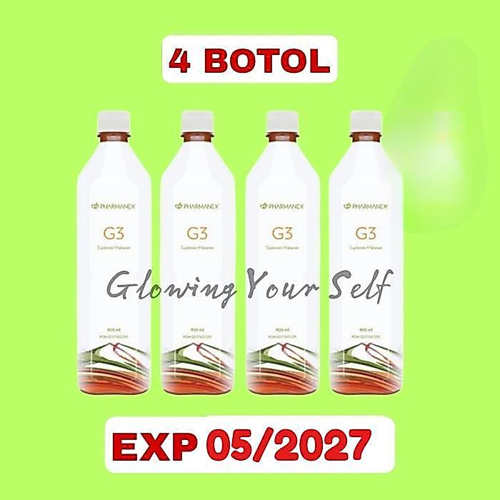 Minuman Jus G3 Juice G3 Jus - Isi 4 Botol New
