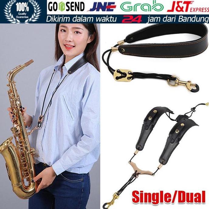ZANLOZ Strap Saxophone Dual Kulit Universal - Neck Strap Saxophone