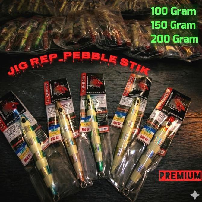 Metal jig Pabble Stick 100 150 200 gram gid