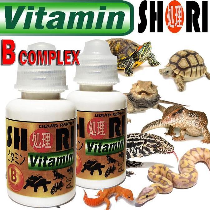 SHORI VITAMIN CAIR OBAT SUPLEMEN MULTIVITAMIN KURA TORTO BIAWAK REPTIL IGUANA SALVA VARANUS KADAL UL