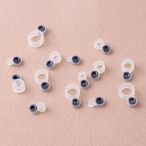 14PCS RING GUIDE JORAN PANCING TEGEK TELESCOPIC SILICON