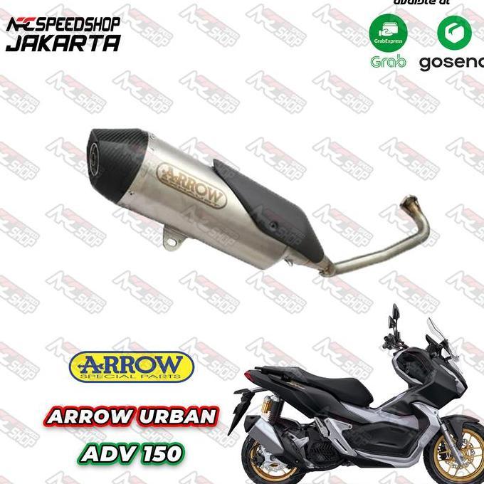 Hot Sale, Knalpot Kenalpot Motor Arrow Exhaust Urban Adv150 Fullsystem Motorcycle