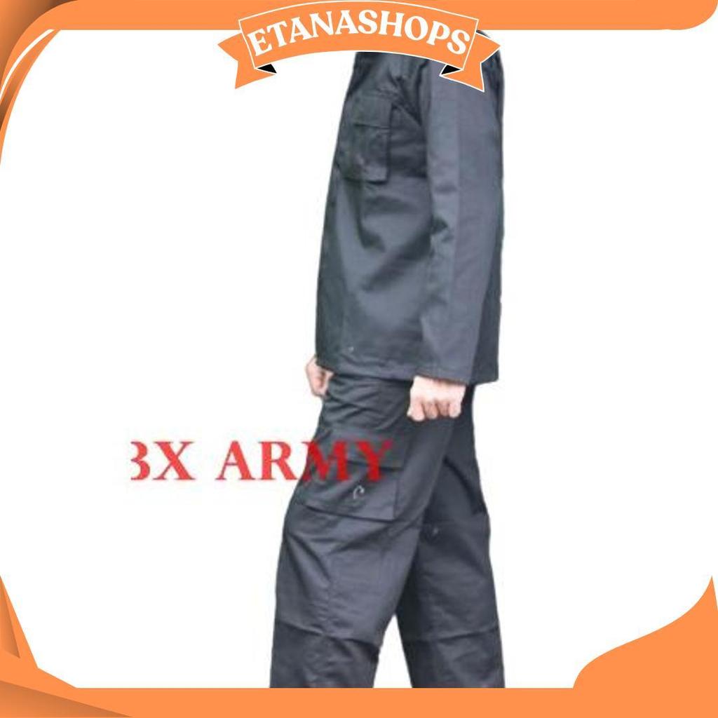 Seragam pdl security Baju PDL satpam  + atribut lengkap grosir murah COD BX Terbaru