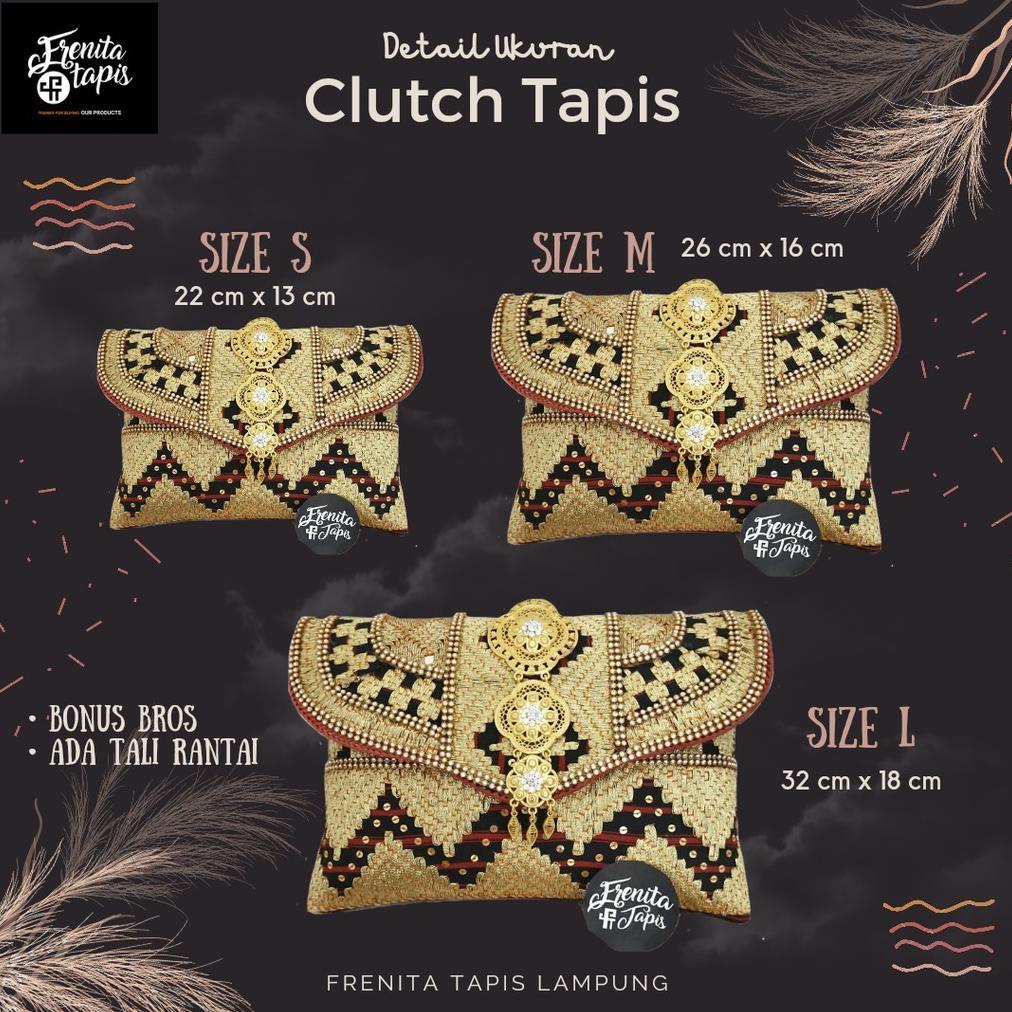 [BISA ] CLUTCH TAPIS / TAS TAPIS / CLUTCH PESTA TAPIS SULAMAN KHAS LAMPUNG Termurah