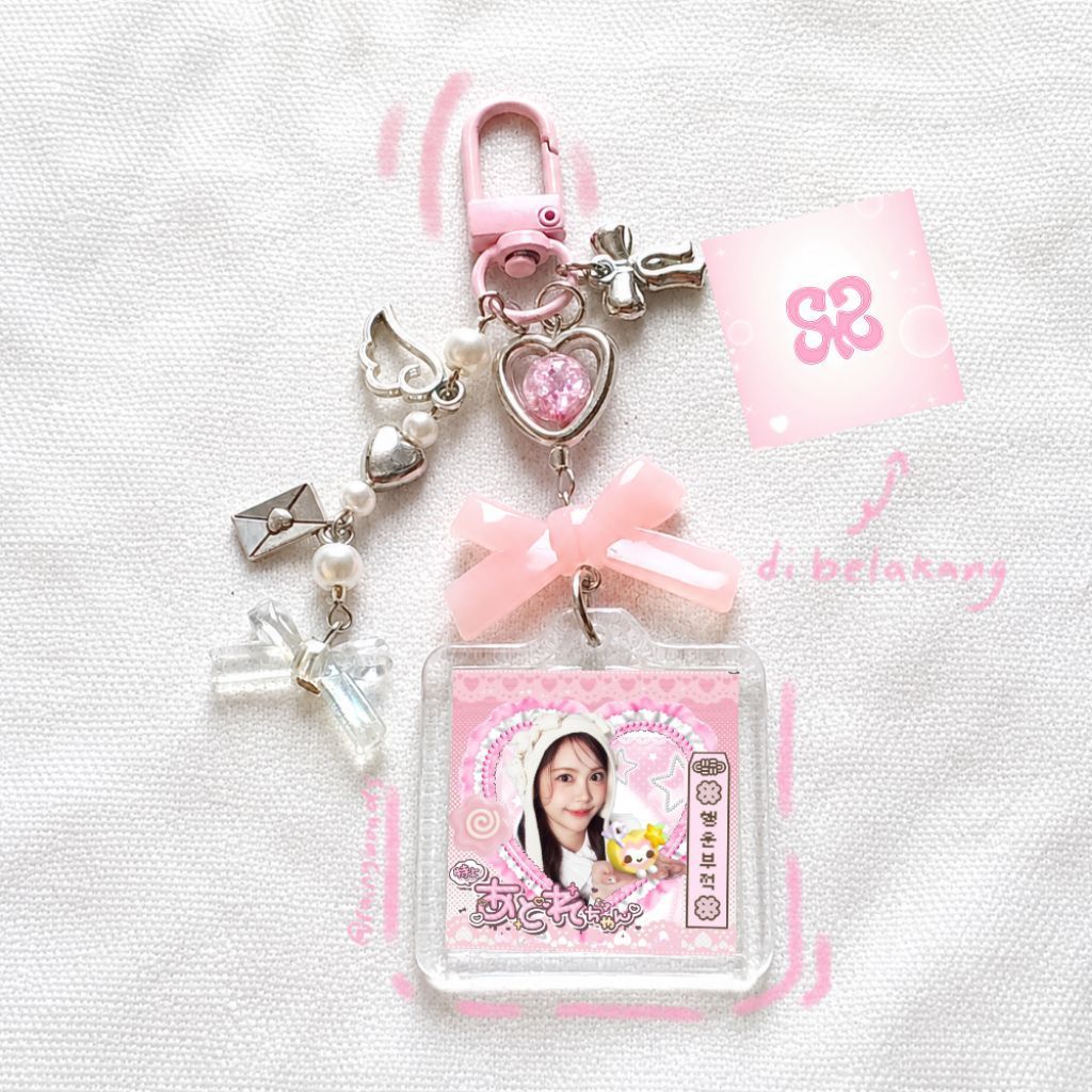 Keychain Hearts2Hearts H2H | bagcharm kpop