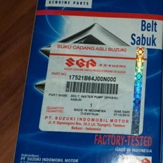 BELTING 5PK 835 PROMO