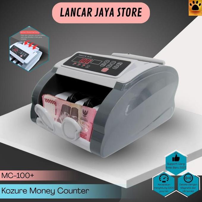 Mesin Penghitung Uang Kozure MC-100+ Money Counter Kozure