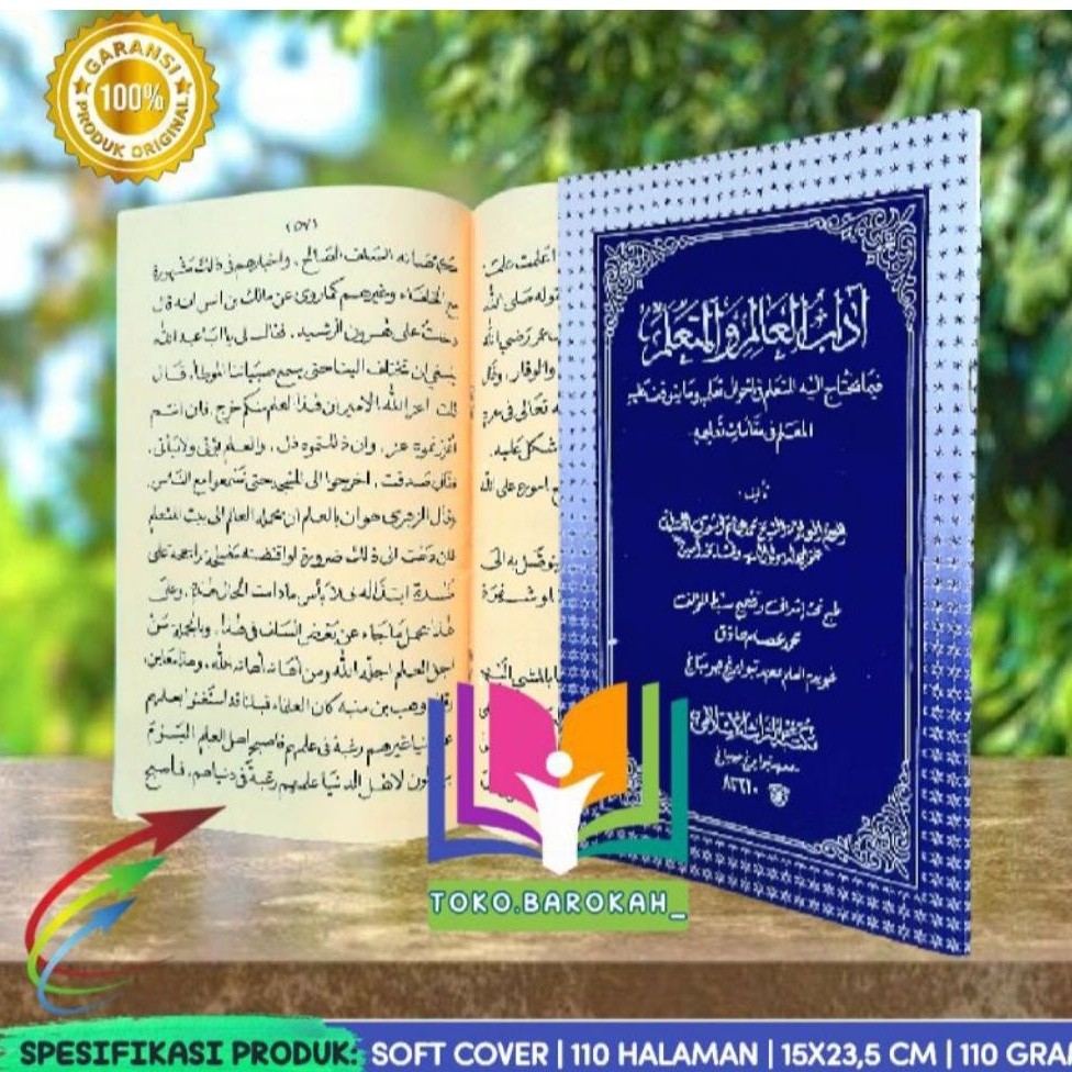 Adabul Alim Wal Muta'allim Tanpa Makna Adabul 'Alim Wal Muta'allim