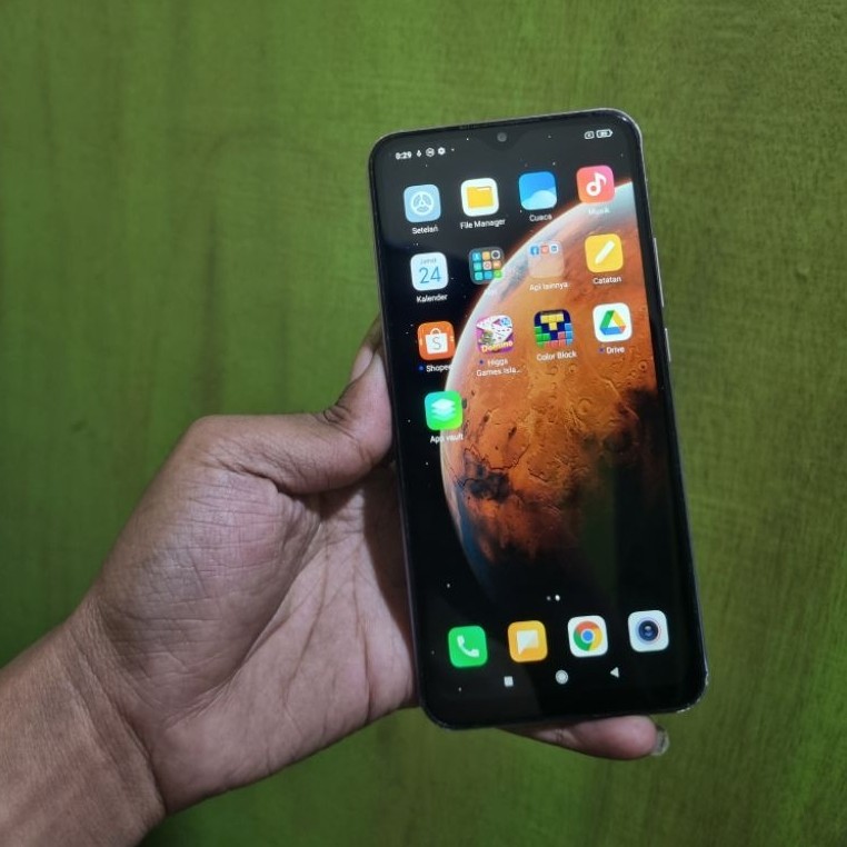Handphone Second Xiaomi Redmi 9 Prime  Ram 4/64GB