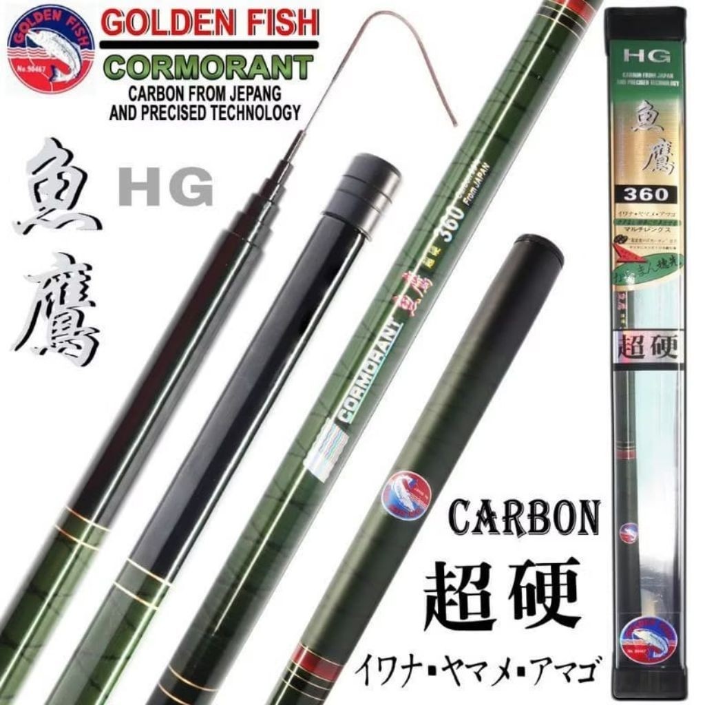 JORAN TEGEK CARBON GOLDEN FISH CORMORANT 360 450