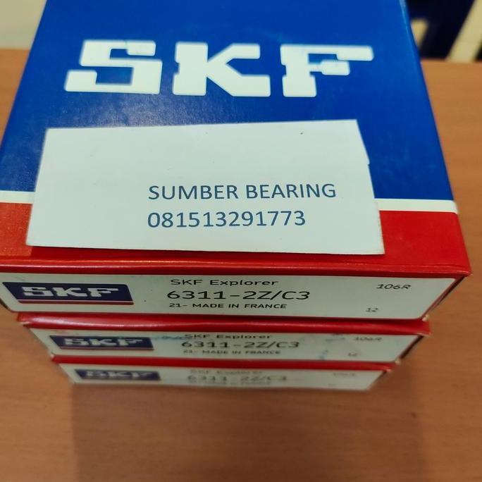Ball Bearing 6311 2Z C3 6311 ZZC3 SKF