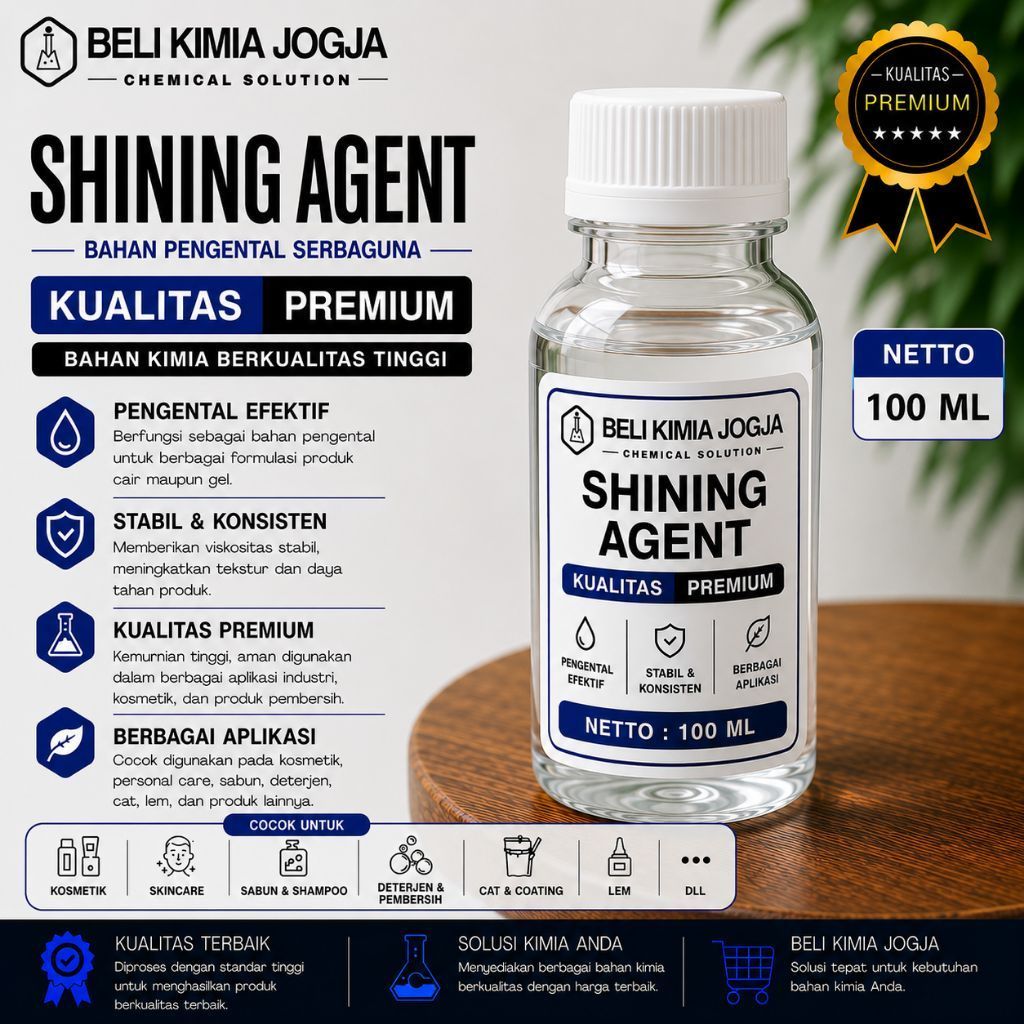 Shining Agent 100ml / Pengkilap Silicon & Semir Ban