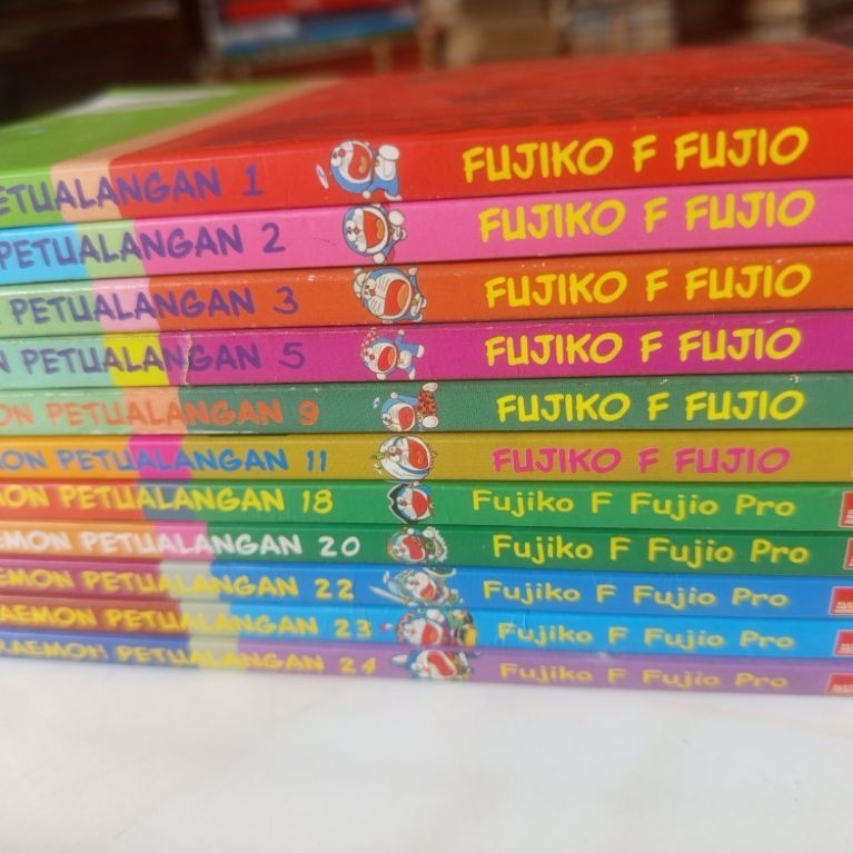 Komik Doraemon Petualangan Cover Warna Original Kolpri