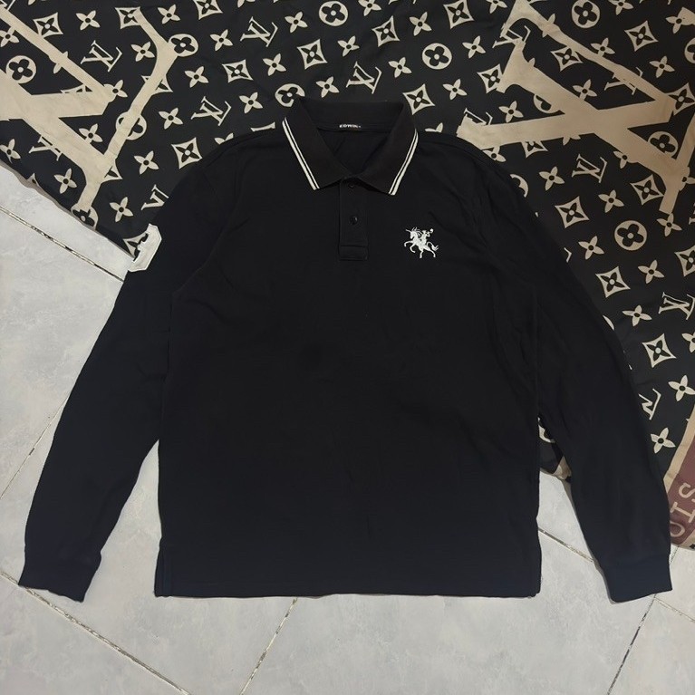 Kaos Polo Longsleeve Edwin