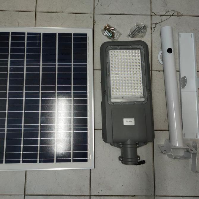 Terbaru, Lampu Jalan Solar Panel 1000 Watt 1000W Lampu Pju Panel Surya 1000W