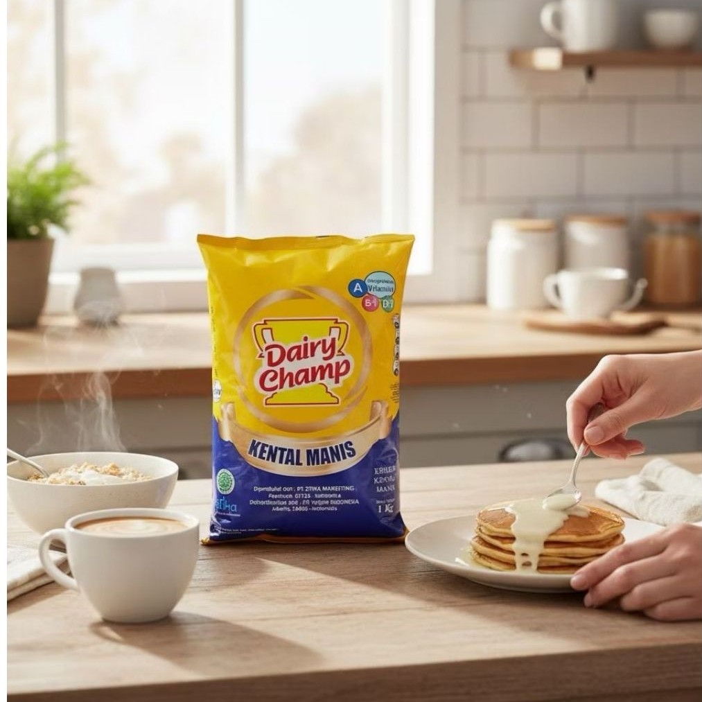 Susu Kental Manis Dairy Champ 1 kg - Kental Manis