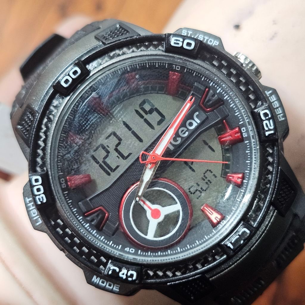 [New Old Stock] Jam IGear I54-1968 Analog - Digital Bekas