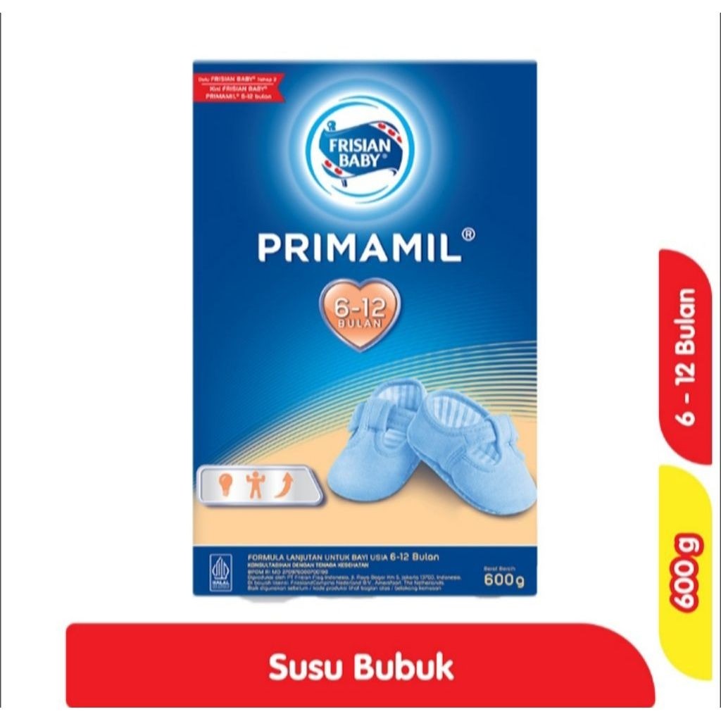 Frisian Baby Primamil 6-12 Bulan 600gr