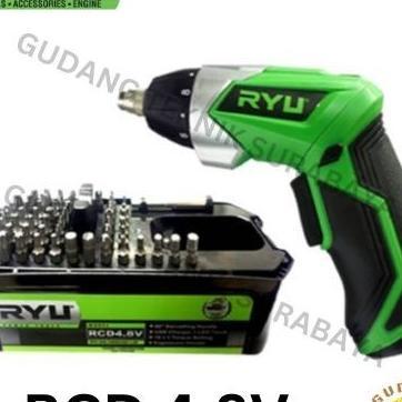 Ryu Bor Obeng Listrik Mini / Cordless Screwdriver Rcd 4.8V
