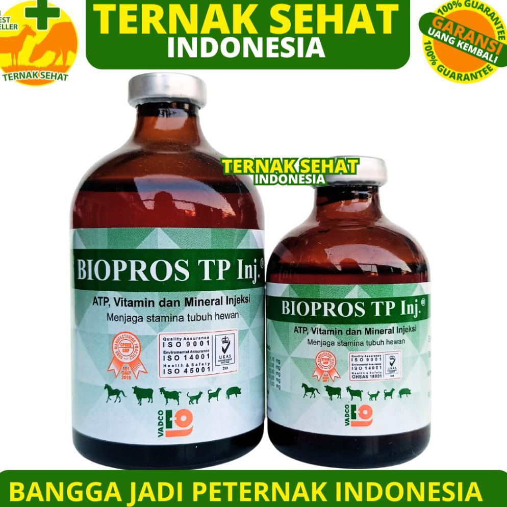 TURUN HARGAA BIOPROS TP INJ 100ML BIOPROS TP INJ 50ML VADCO - OBAT PENGUAT OTOT & MENJAGA STAMINA TU
