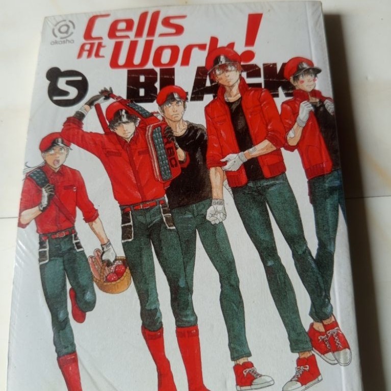 Komik Cells At Work Black Original