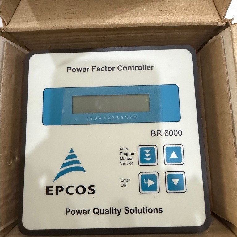 EPCOS POWER FACTOR CONTROLLER BR6000-R06PH / REGULATOR 6STEP EPCOS