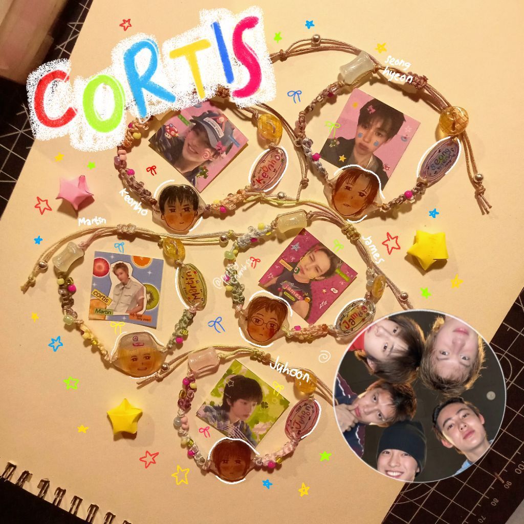 [Baca desc] RESTOCK CORTIS BRACELET | CORTIS MERCH | HANDMADE BRACELET