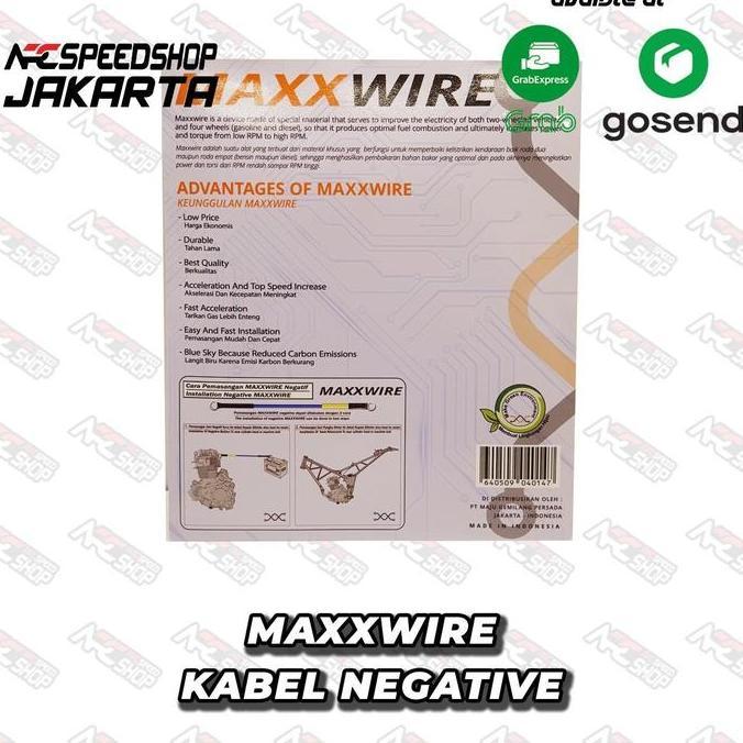 Maxxwire Kabel Setan Grounding Aki Negatif Kabel Setan Maxxwire