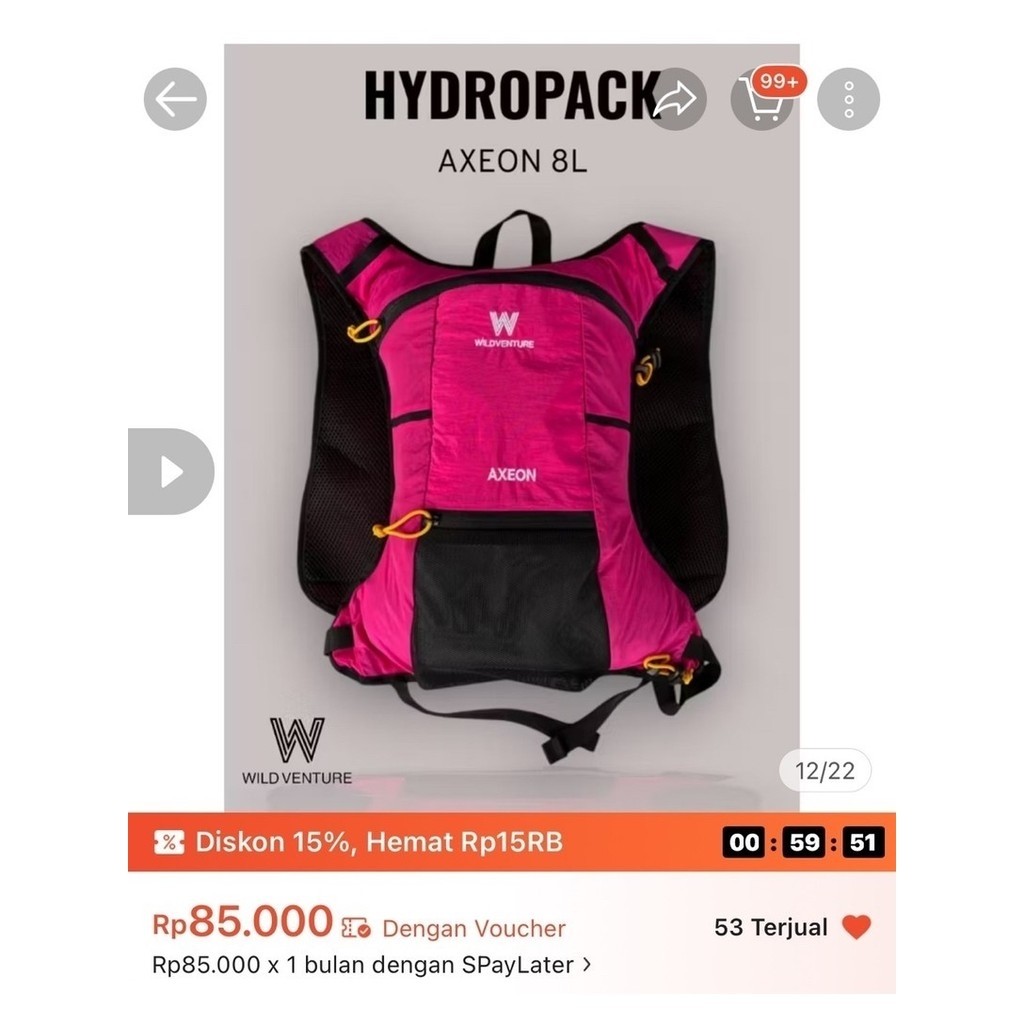 Hydropack AXEON Baru Bekas Endorse 13