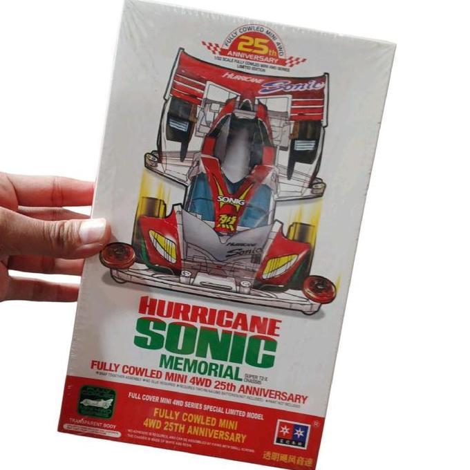 TAMIYA DAXING HURRICANE SONIC MEMORIAL TRANSPARENT BODY [ SUPER TZ-X CHASSIS ]