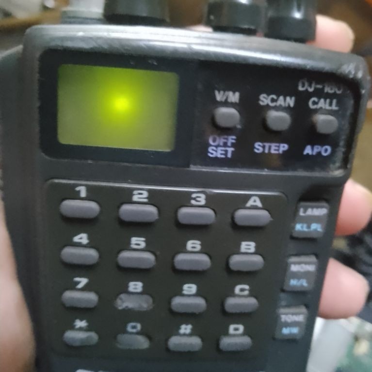 ht alinco DJ 180 VHF kondisi hanya hidup saja.
