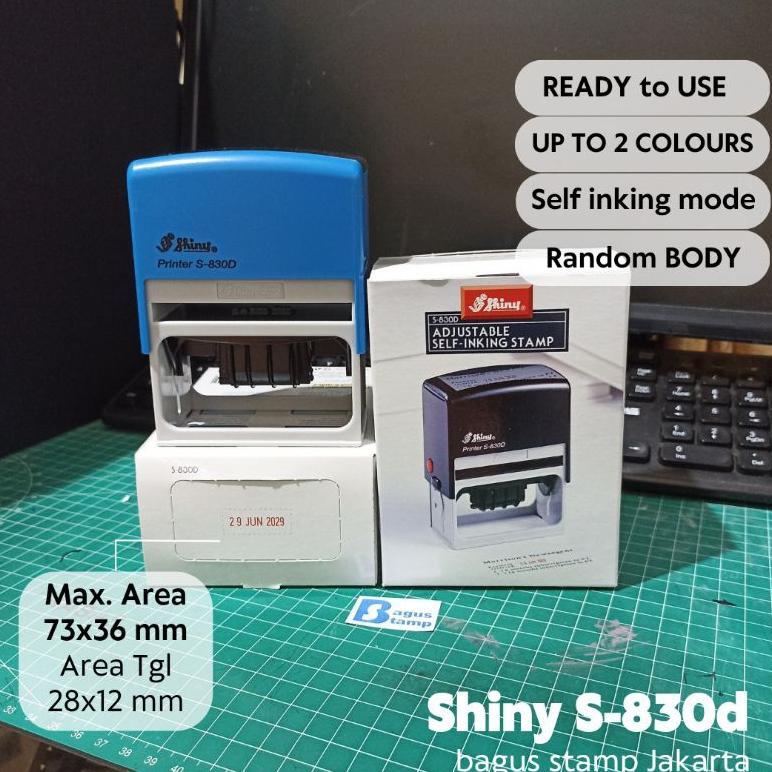 STEMPEL SHINY S826D S827D S828D S829D S830D S-826D S-827D S-828D S-829D S-830D TANGGAL DATER OTOMATI