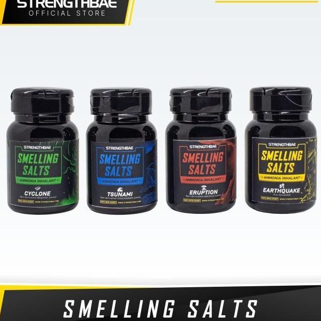 Smelling Salt Strengthbae Ammonia Inhalant Salts Powerlifting Gym