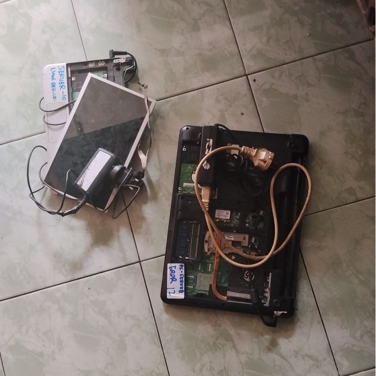 mini pc server laptop modifan server bekas test nyala tampil saja