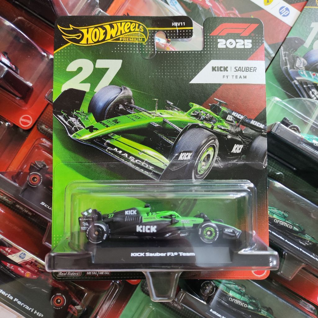 Hotwheels F1 Kick Sauber Nico Hülkenberg 27 Hot Wheels Formula 1 Kick Sauber Nico Hülkenberg 27 Whee