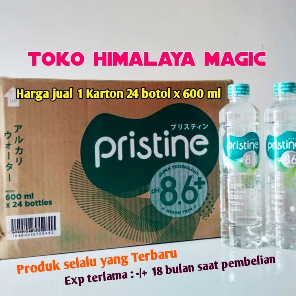 Pristine 600 ml 1 Karton
