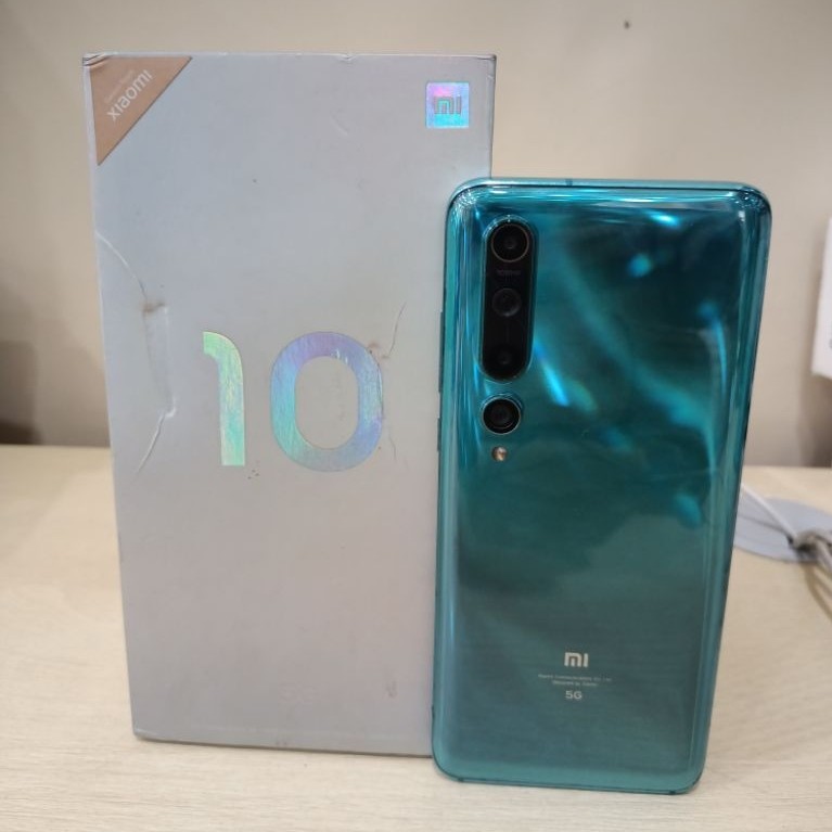 Handphone Xiaomi MI 10 5G Ram 8/256GB ( Cek Deskripsi Minus ) 086733