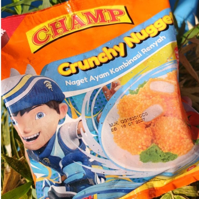 Nugget Ayam Garing Kriuk 450 Gram - Champ, Renyah dan Lezat