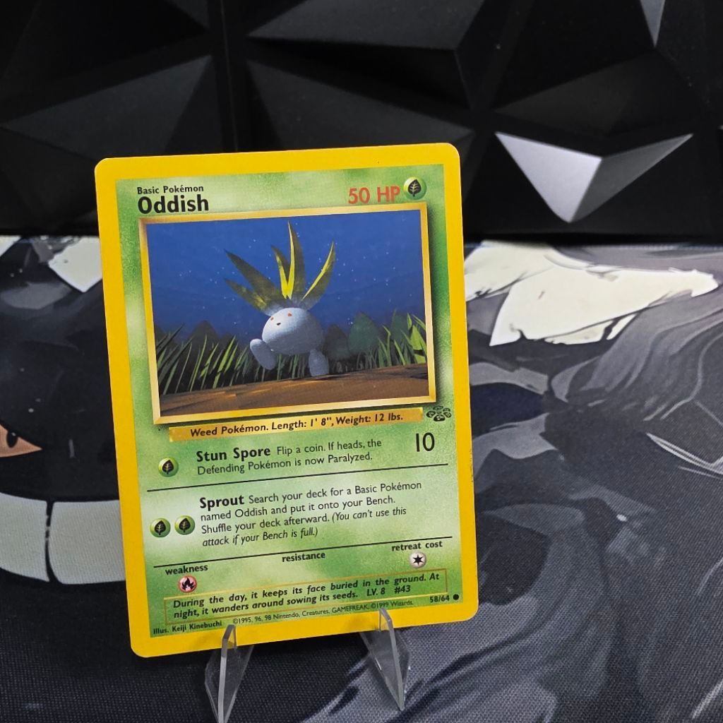 Tcg Pokemon Oddish Jungle Set 1999 Eng